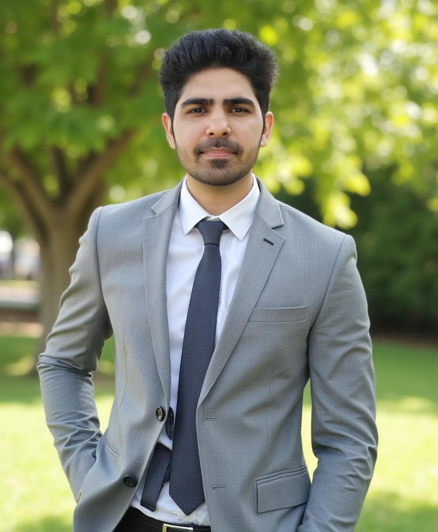 Aragon AI headshot showing shirt waist artifacts fixable with their AI editor